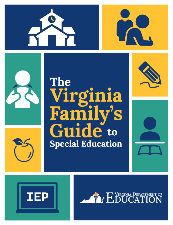 Cover of Virginia Family's Guide to Special Education, Virginia Department of Education